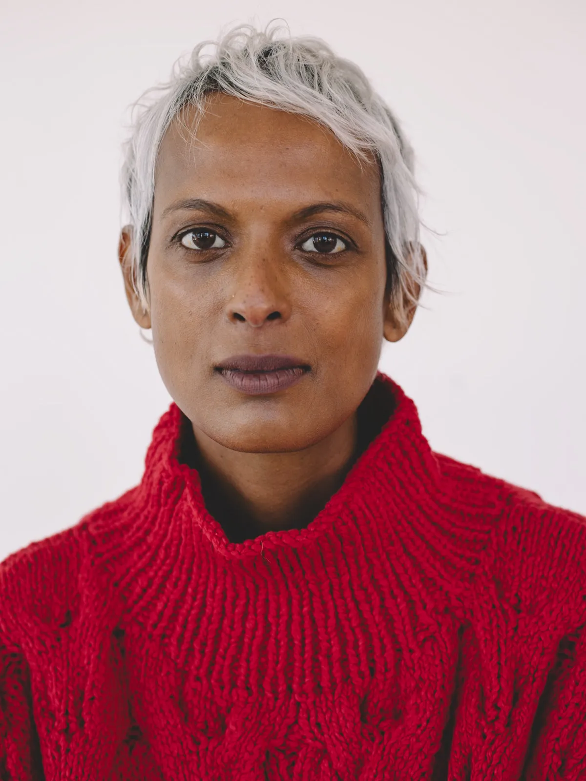 Chioma Sweater - Cherry sold by Aliya Wanek product image thumbnail 3