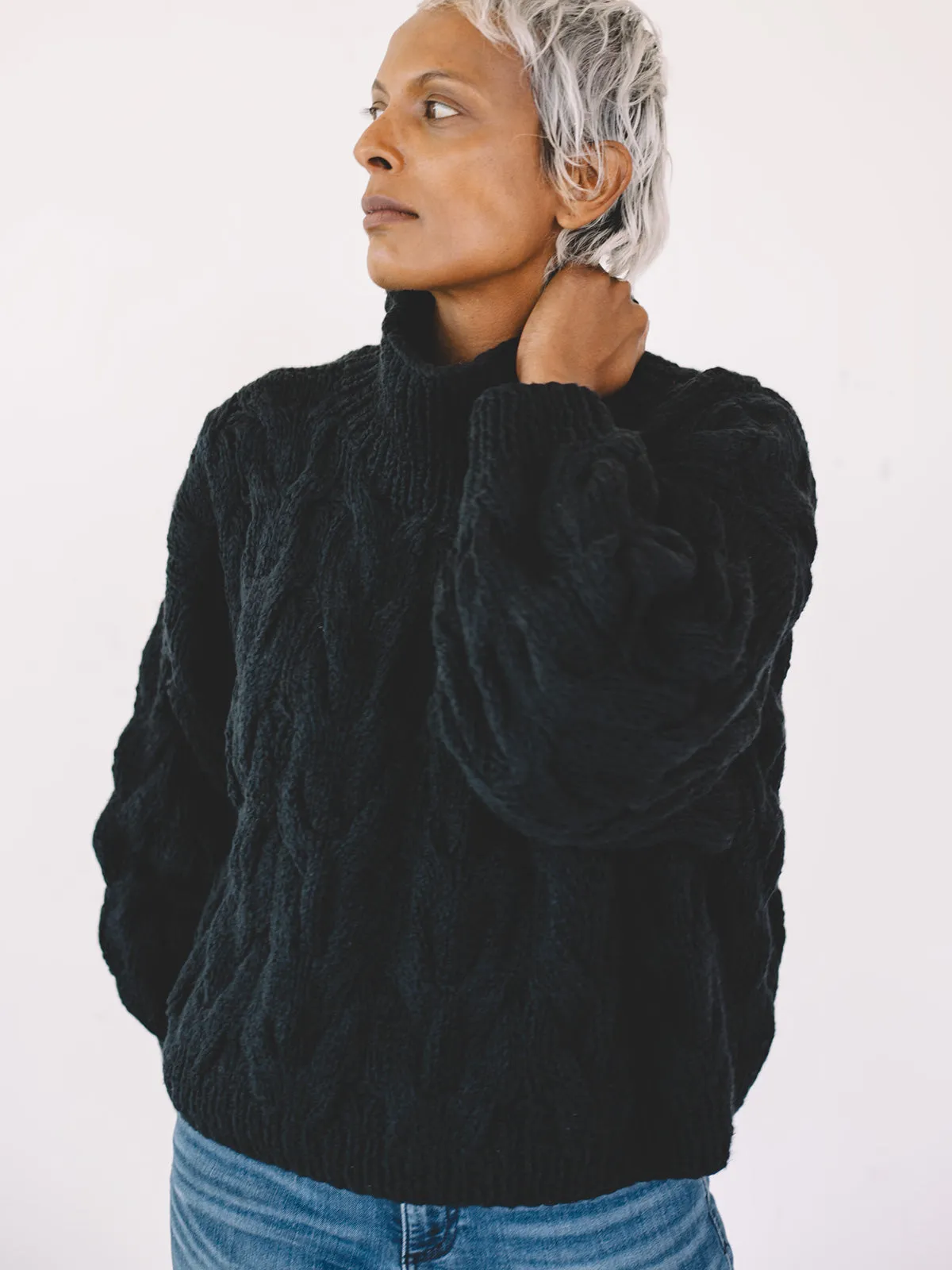 Chioma Sweater - Black sold by Aliya Wanek product image thumbnail 4