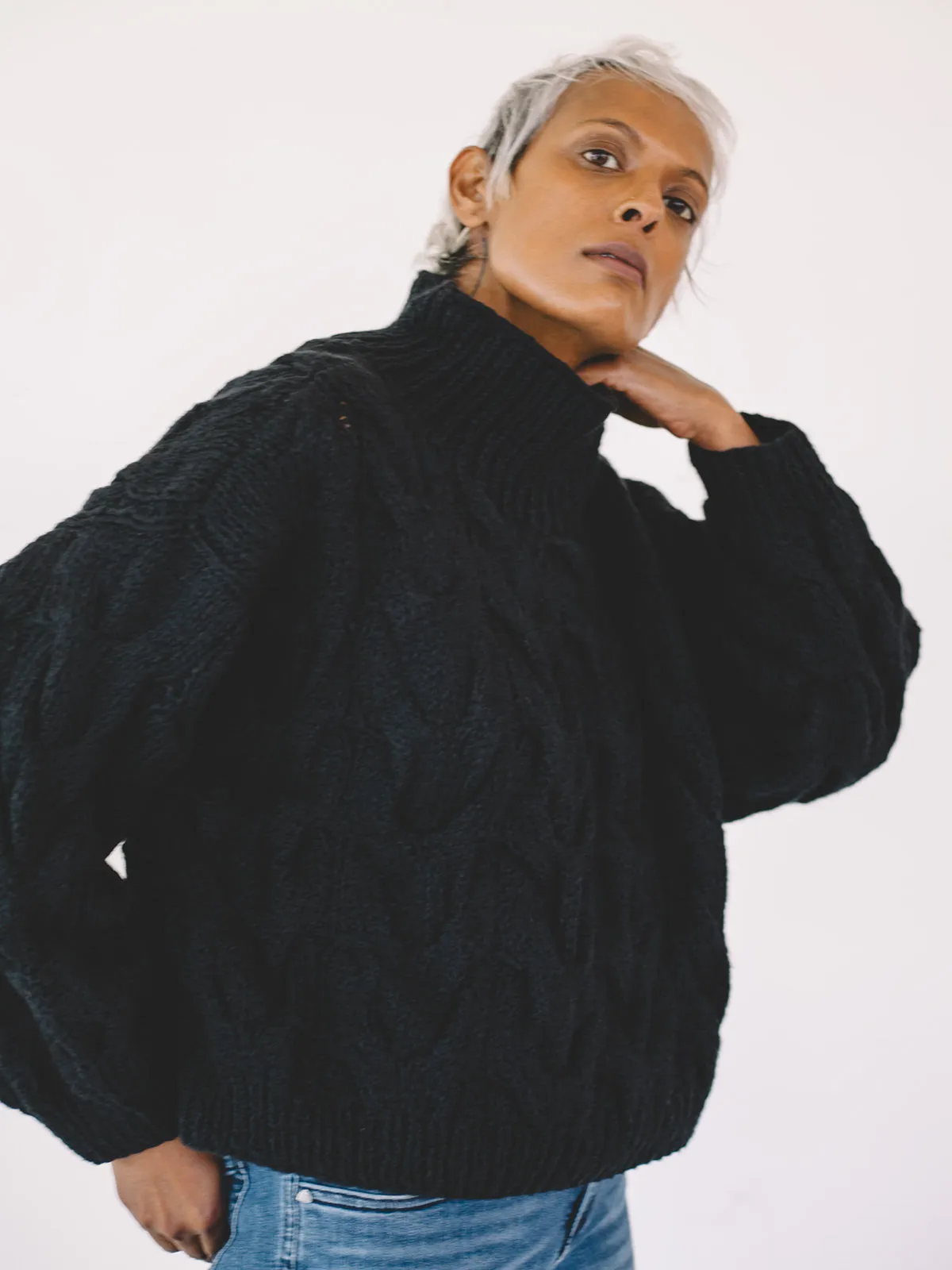 Chioma Sweater - Black sold by Aliya Wanek product image thumbnail 2