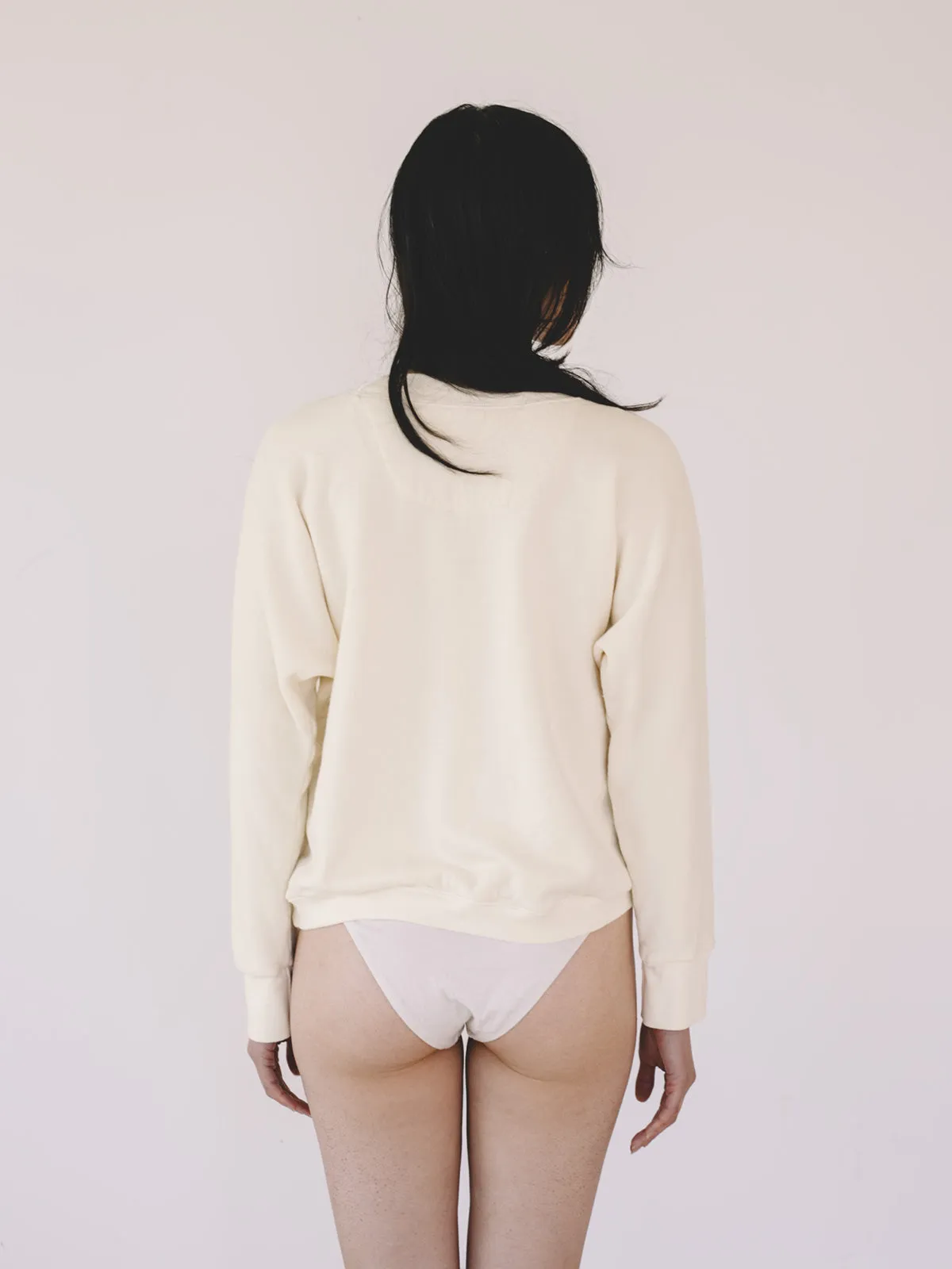 Ami Sweatshirt - Cream sold by Aliya Wanek product image thumbnail 4