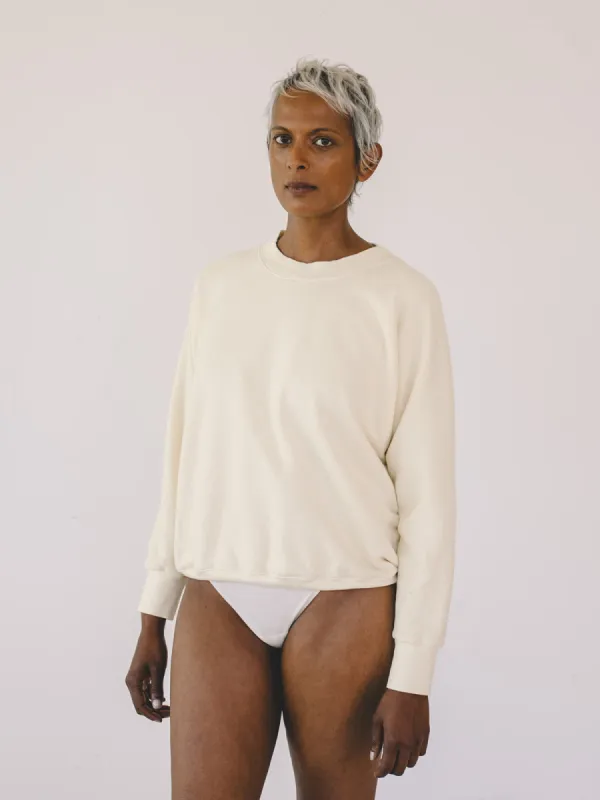 Ami Sweatshirt - Cream sold by Aliya Wanek