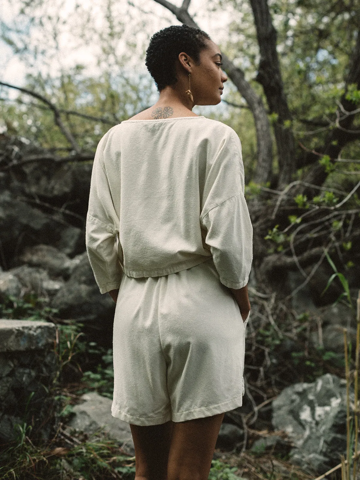 Priya Shorts - Natural sold by Aliya Wanek product image thumbnail 2