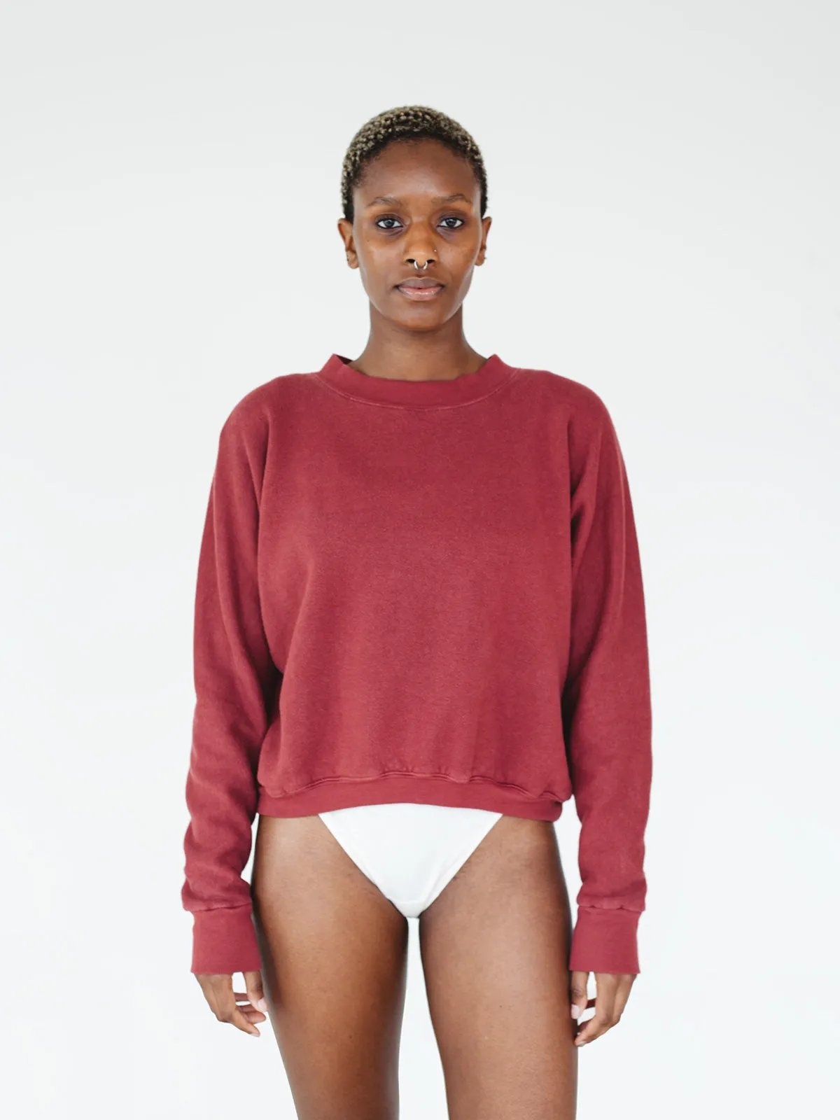 Ami Sweatshirt - Rose Clay sold by Aliya Wanek