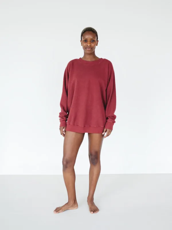 Tig Sweatshirt - Rose Clay sold by Aliya Wanek