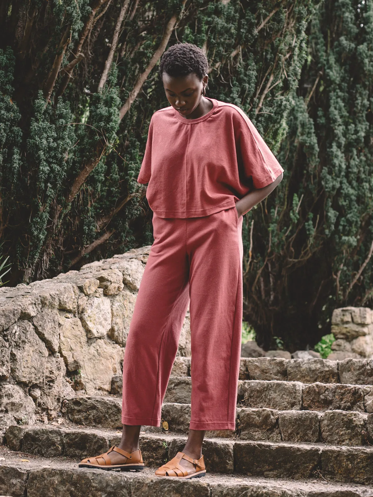 Adut Pants - Rose Clay Jersey sold by Aliya Wanek product image thumbnail 2