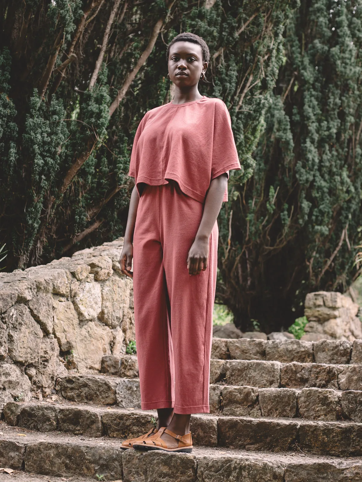 Adut Pants - Rose Clay Jersey sold by Aliya Wanek product image thumbnail 3