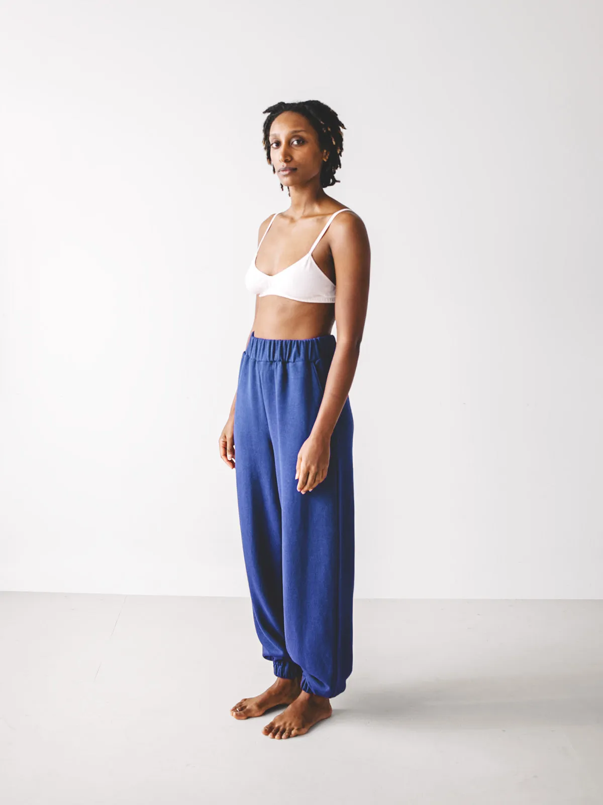 Adele Sweatpants - Nu Blue sold by Aliya Wanek product image thumbnail 2