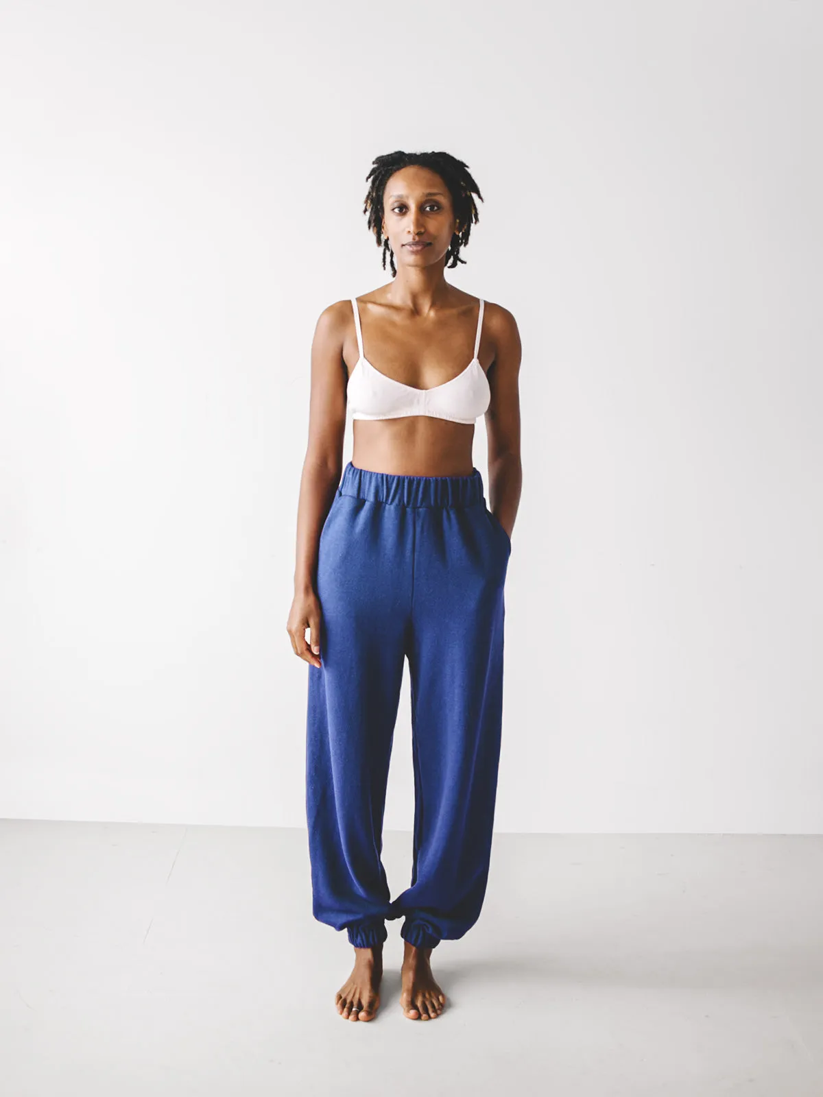 Adele Sweatpants - Nu Blue sold by Aliya Wanek