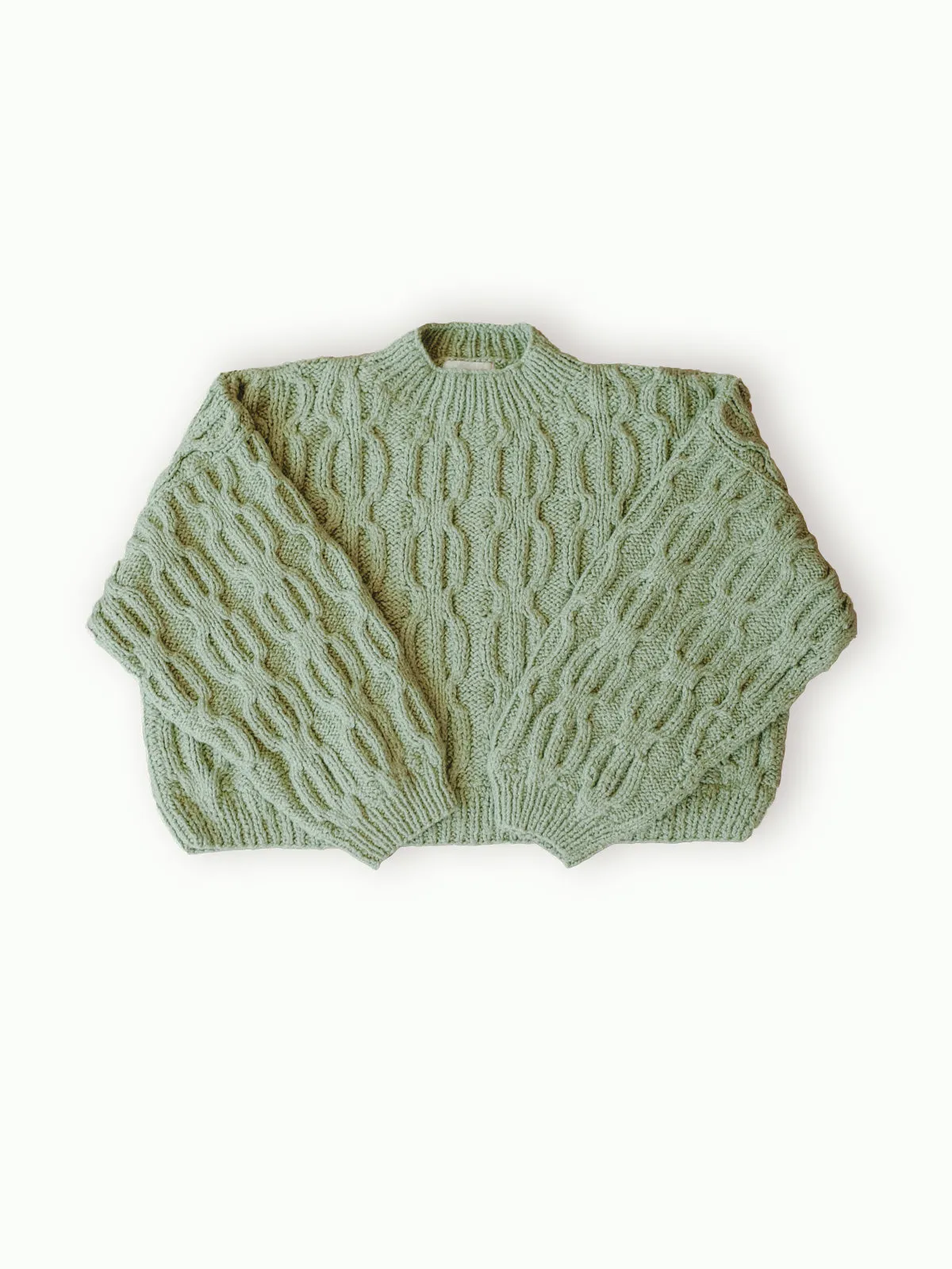 Ingrid Sweater - Moss sold by Aliya Wanek product image thumbnail 3