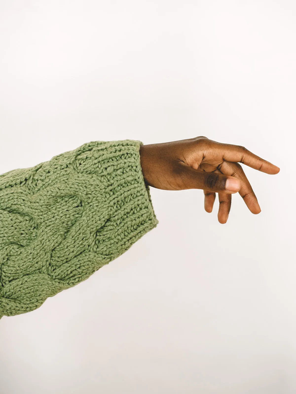 Chioma Sweater - Moss sold by Aliya Wanek product image thumbnail 3