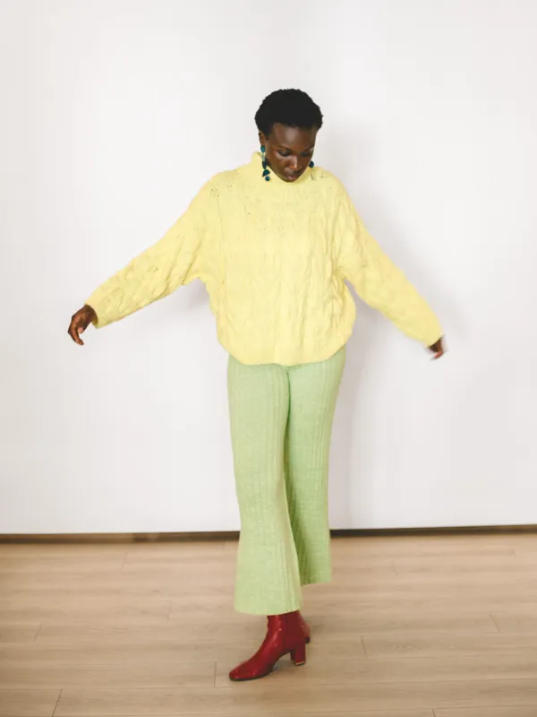 Chioma Sweater - Lemon sold by Aliya Wanek