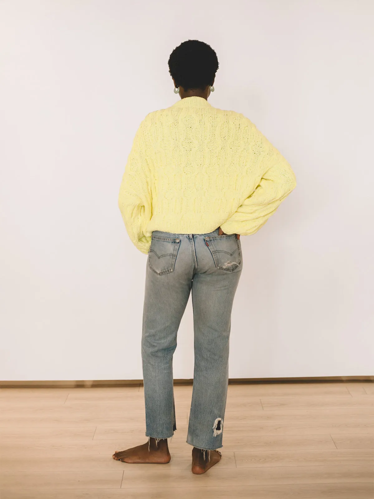 Ingrid Sweater - Lemon sold by Aliya Wanek product image thumbnail 3