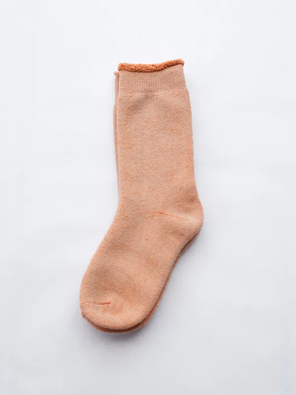 Cotton/Wool Socks - Peach sold by Aliya Wanek