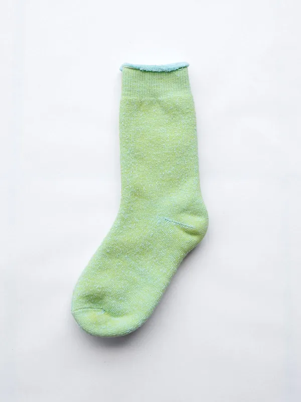 Cotton/Wool Socks - Limeade sold by Aliya Wanek