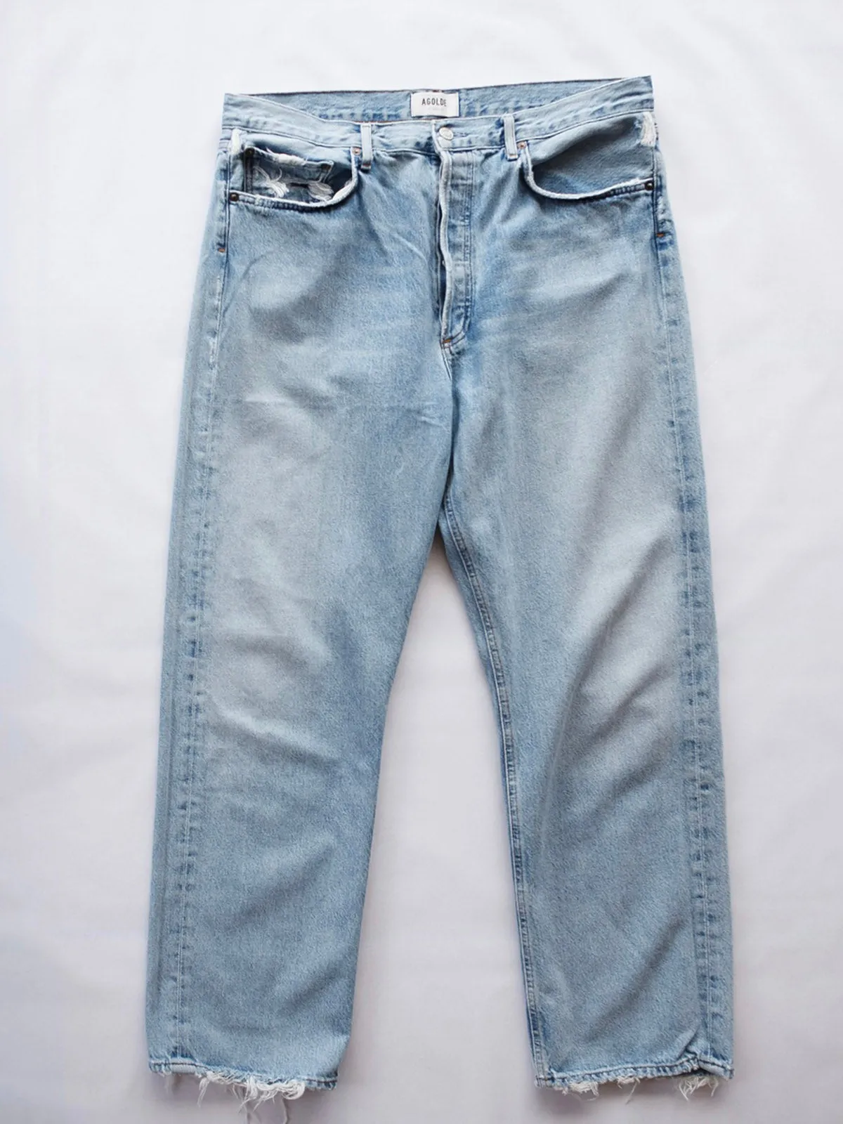 Agolde 90's Mid Rise Straight sold by Aliya Wanek