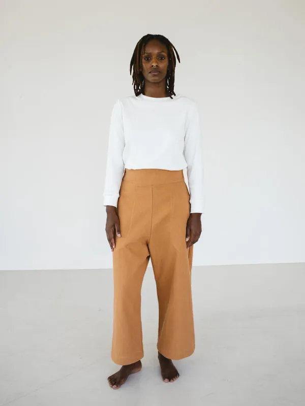 Indra Pants - Cider Twill sold by Aliya Wanek