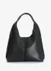 Black Leather Shoulder Bag sold by Mint Velvet