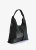 Black Leather Shoulder Bag sold by Mint Velvet
