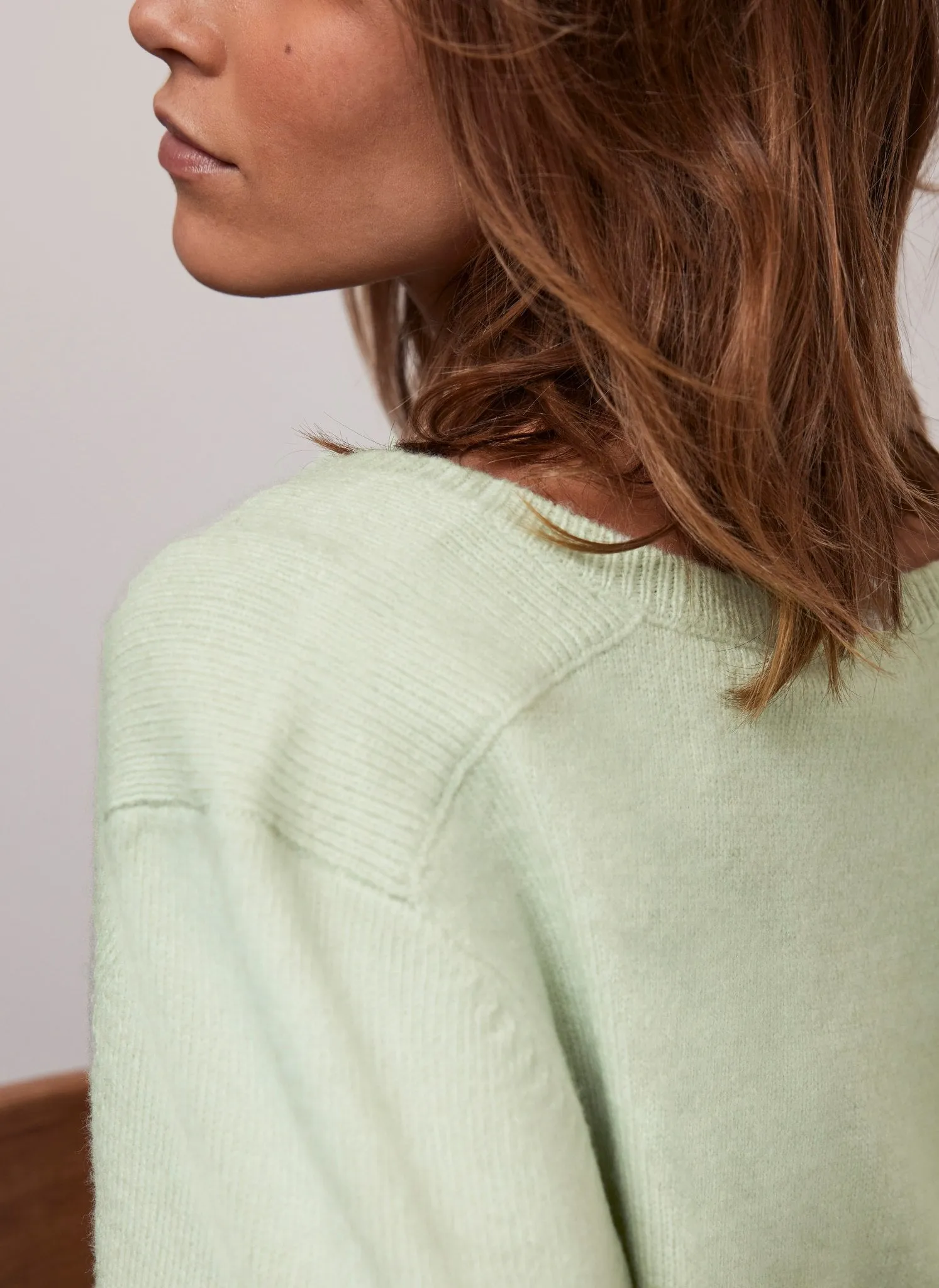 Mint Green Knit Jumper sold by Mint Velvet product image thumbnail 4