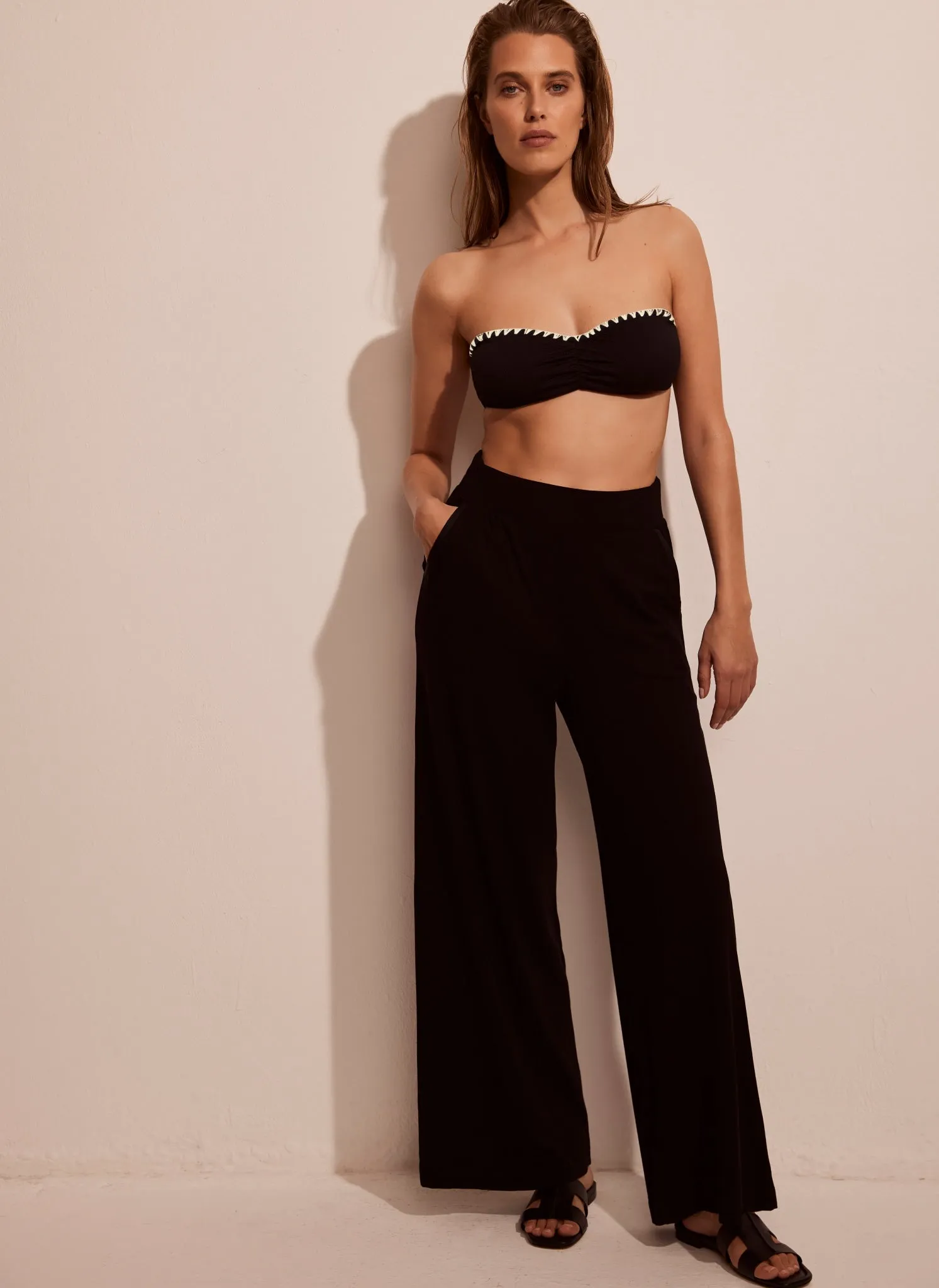 Black Bandeau Bikini Top sold by Mint Velvet product image thumbnail 2