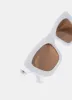 White Square Sunglasses sold by Mint Velvet