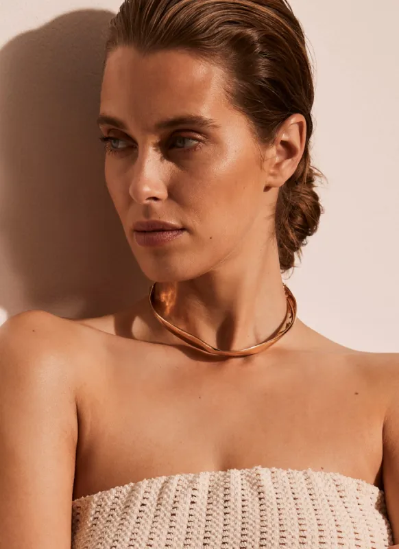 Gold Tone Collar Necklace sold by Mint Velvet