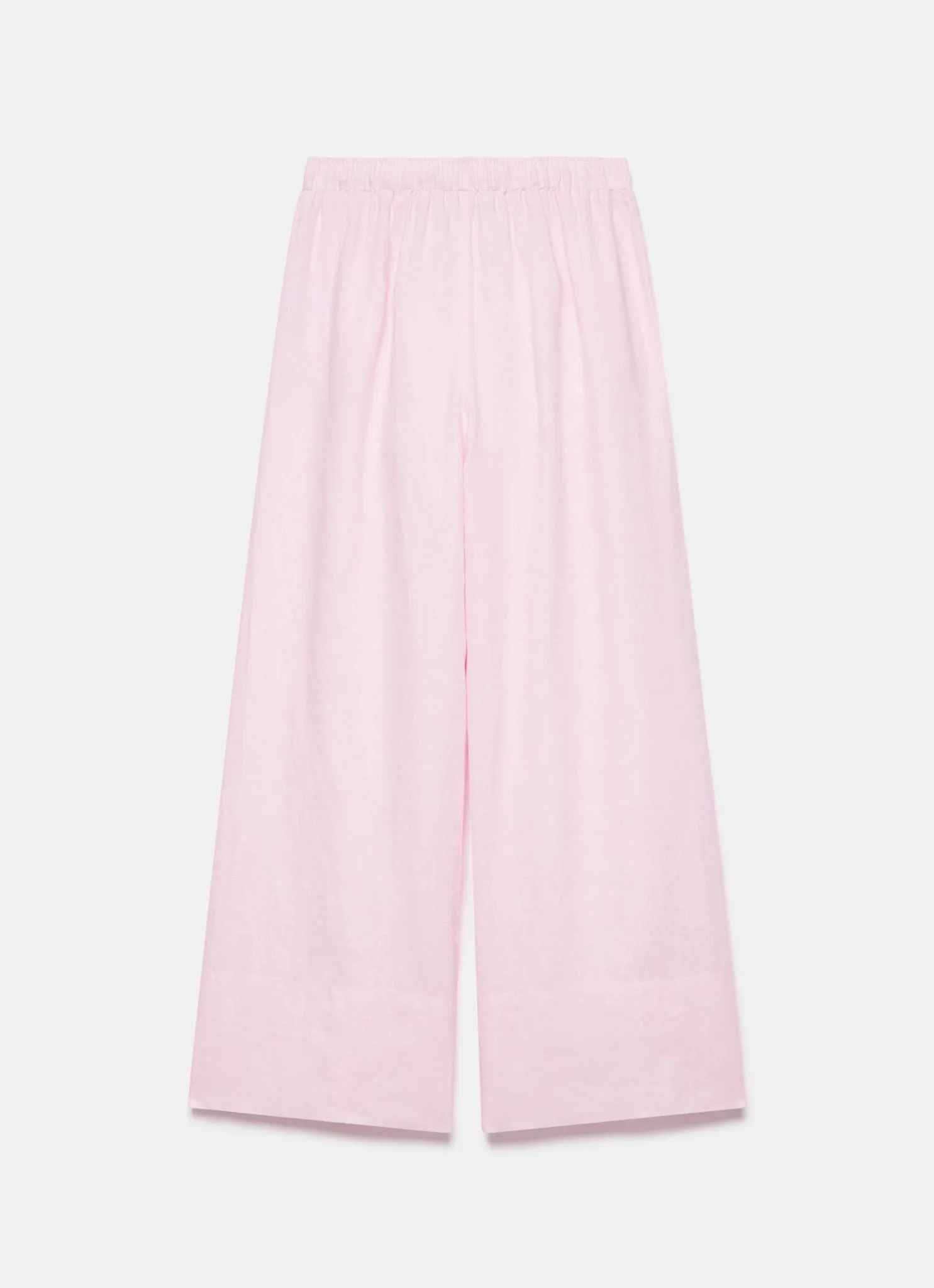 Pink Linen Wide Leg Trousers sold by Mint Velvet product image thumbnail 5