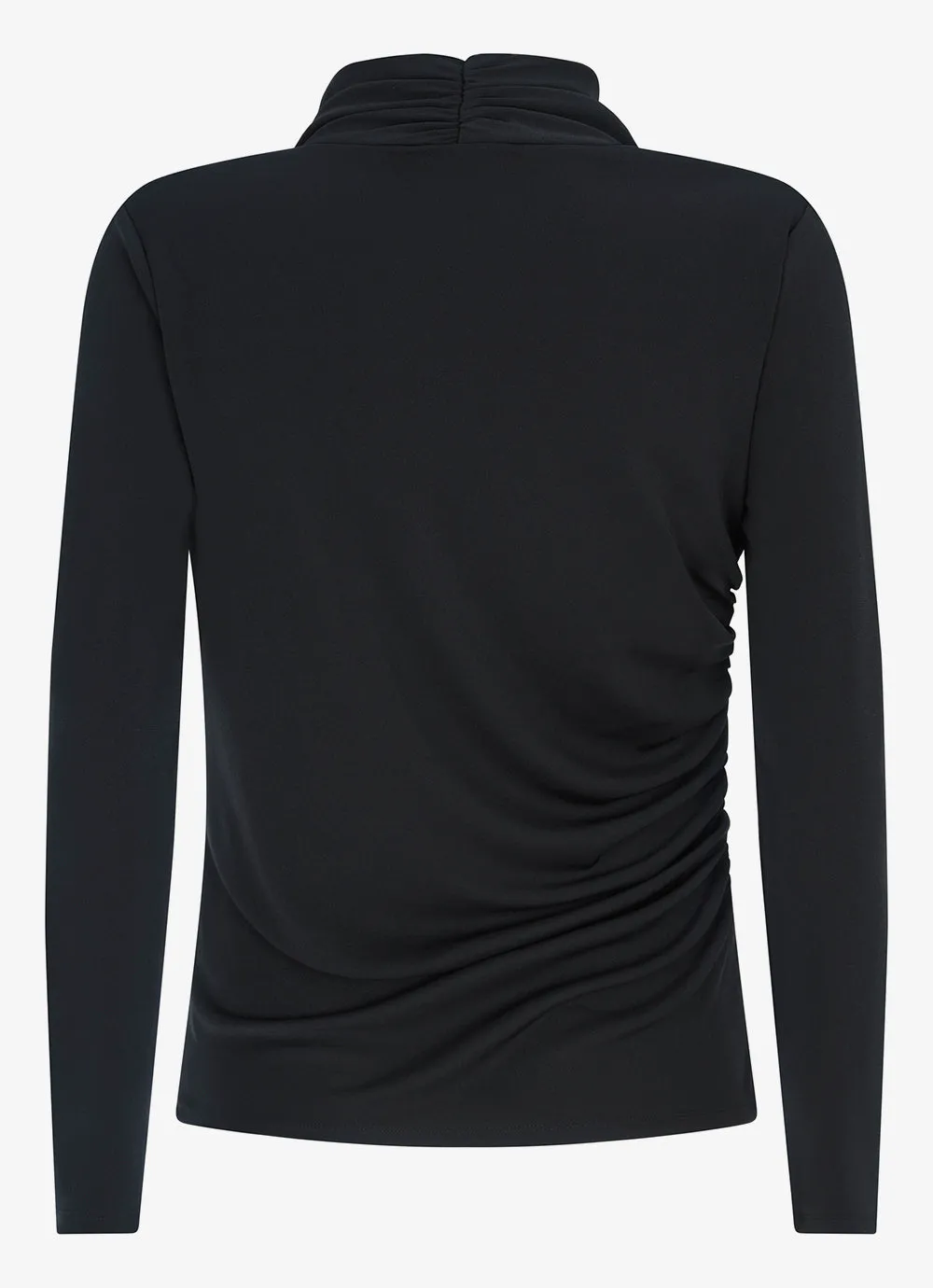 Black Long Sleeve Ruched Top sold by Mint Velvet product image thumbnail 5