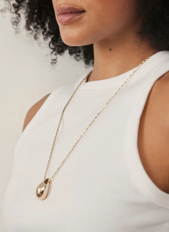 Gold Tone Pendant Necklace sold by Mint Velvet