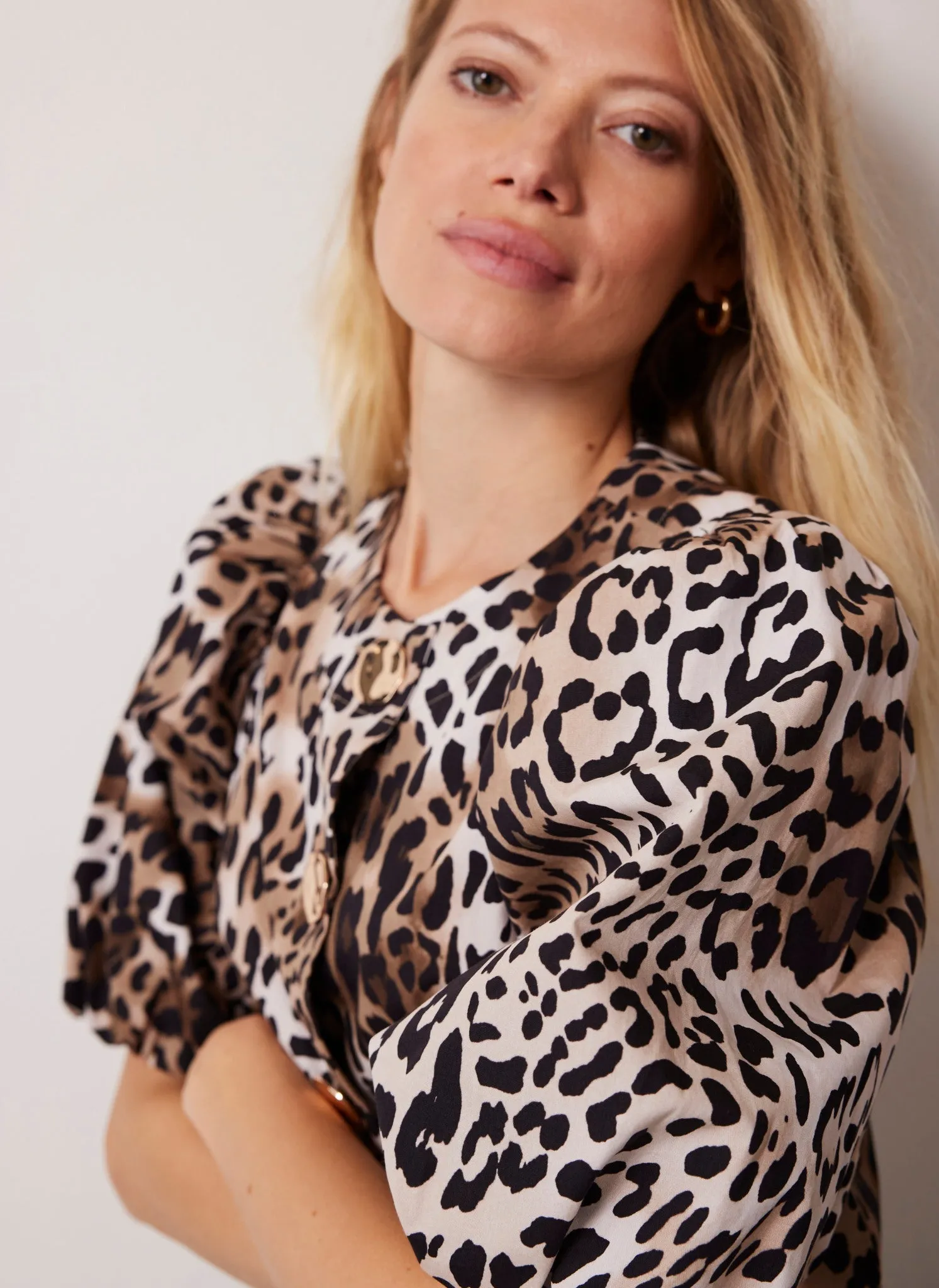 Leopard Print Blouse sold by Mint Velvet product image thumbnail 5