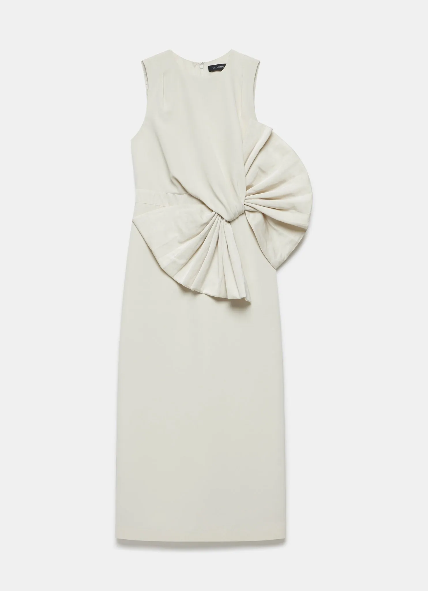 Cream Bow Detail Midi Dress sold by Mint Velvet product image thumbnail 5