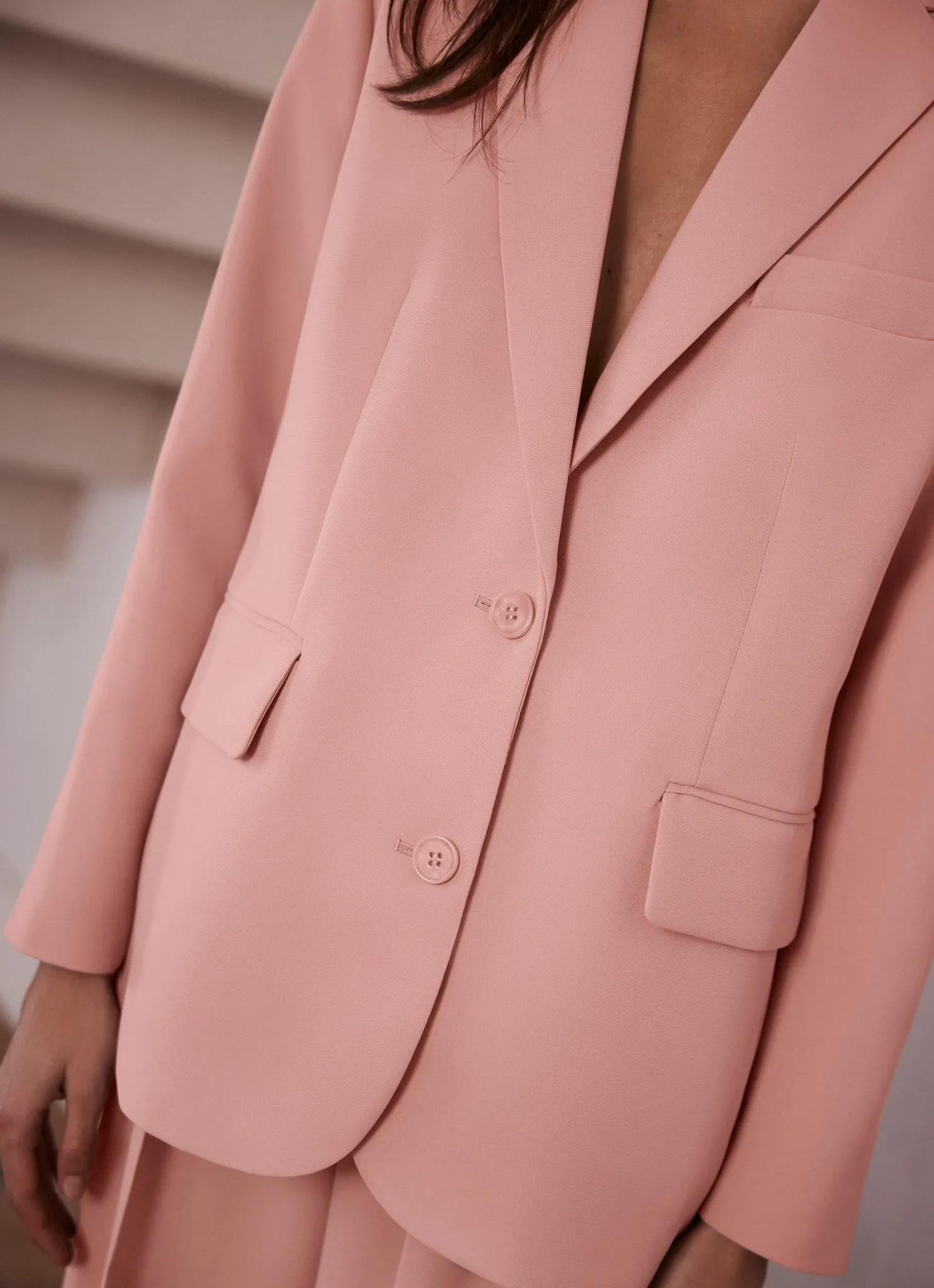 Pink Oversized Blazer sold by Mint Velvet product image thumbnail 4