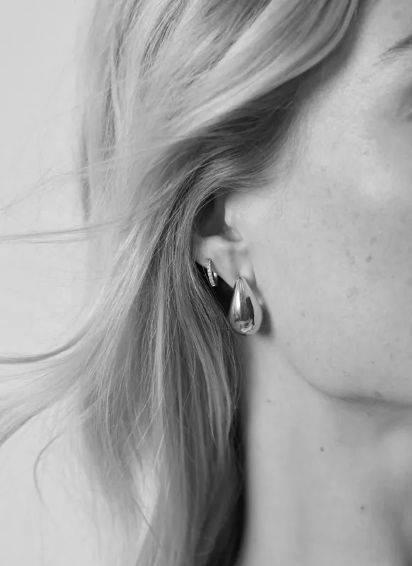 Silver Tone Drop Earrings sold by Mint Velvet