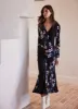 Black Floral Midi Dress sold by Mint Velvet