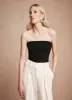 Black Bandeau Top sold by Mint Velvet