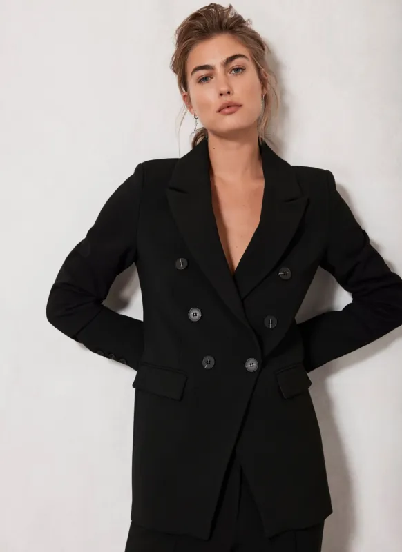 Black Longline Blazer sold by Mint Velvet