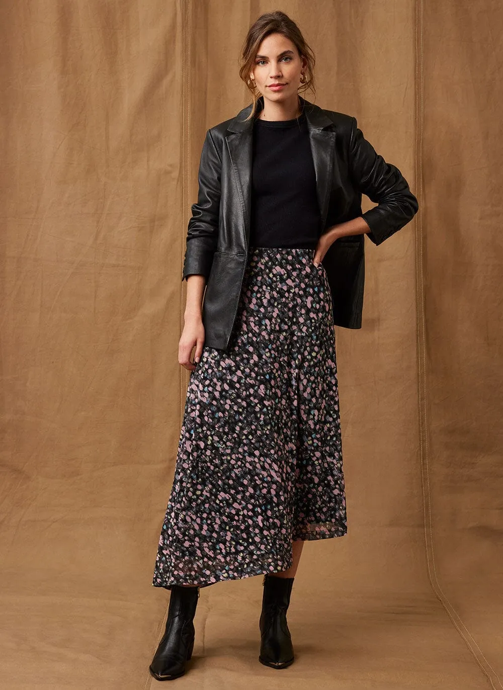 Erin Asymmetric Midi Skirt sold by Mint Velvet product image thumbnail 2