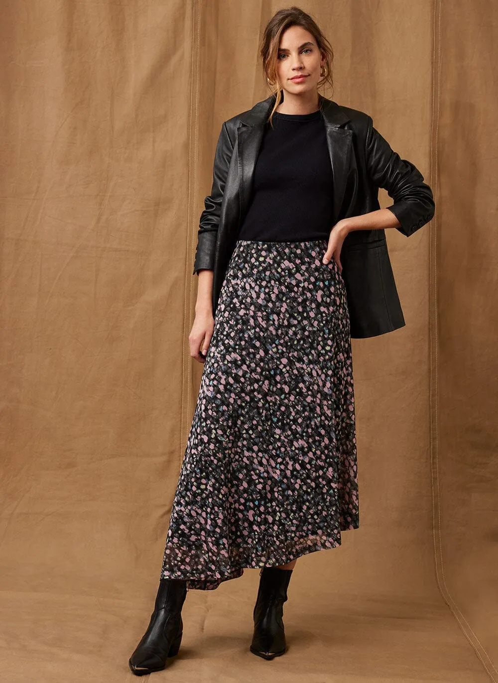 Erin Asymmetric Midi Skirt sold by Mint Velvet product image thumbnail 3