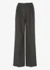Dark Grey Pleat Wide Trousers sold by Mint Velvet