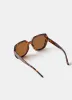 Brown Oversized Sunglasses sold by Mint Velvet