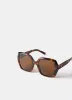 Brown Oversized Sunglasses sold by Mint Velvet