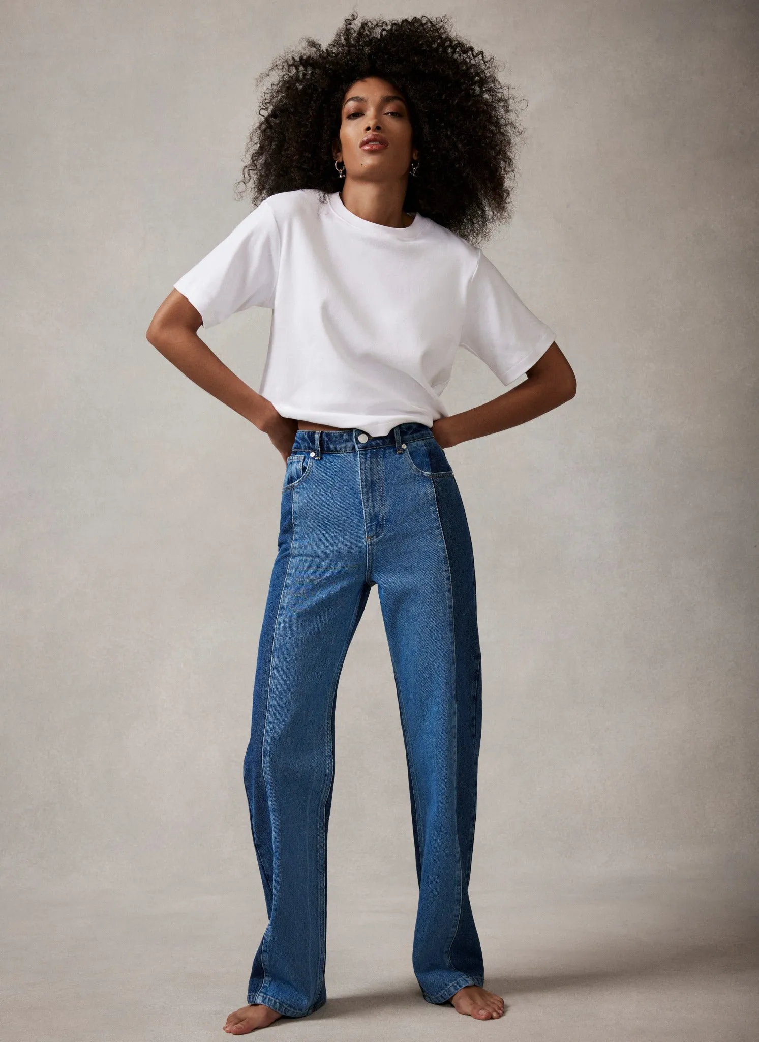 Indigo Two Tone Jeans sold by Mint Velvet product image thumbnail 5