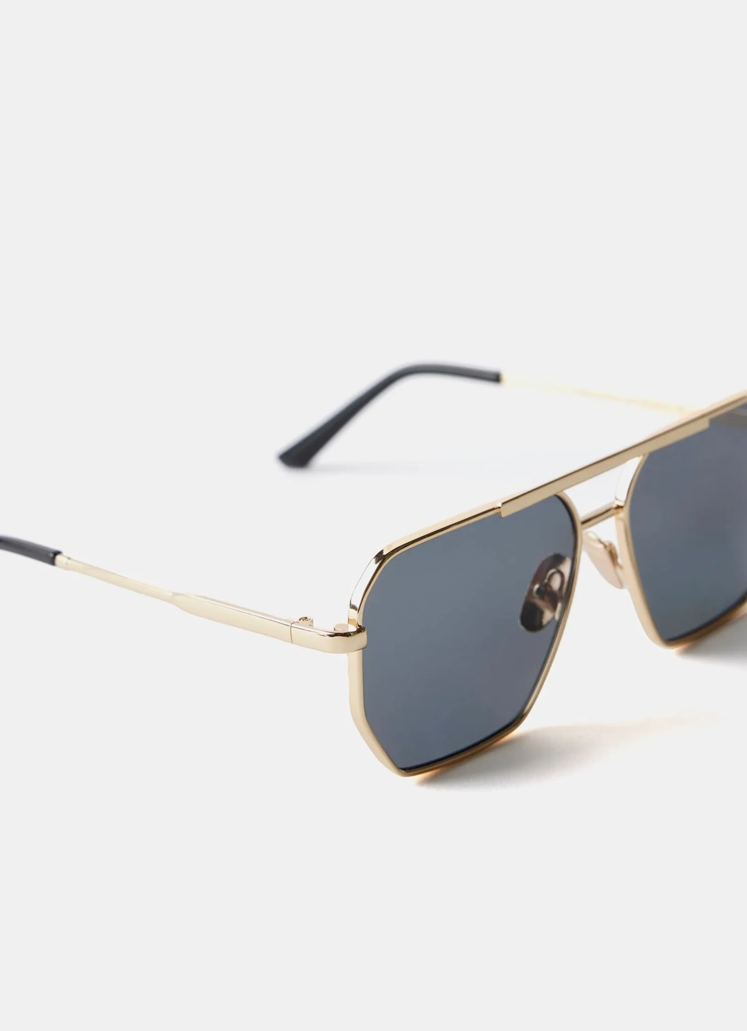 Gold Tone Aviator Sunglasses sold by Mint Velvet product image thumbnail 3