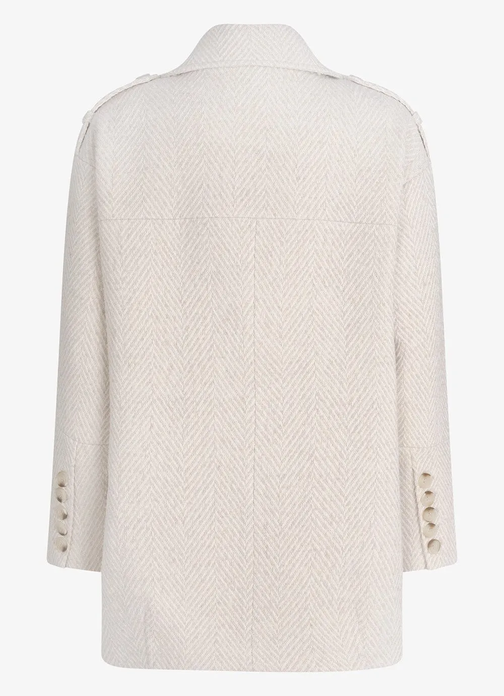 Beige Double Breasted Coat sold by Mint Velvet product image thumbnail 5