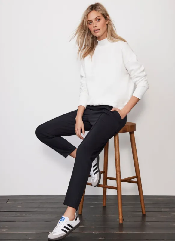 Black Tapered Trousers sold by Mint Velvet