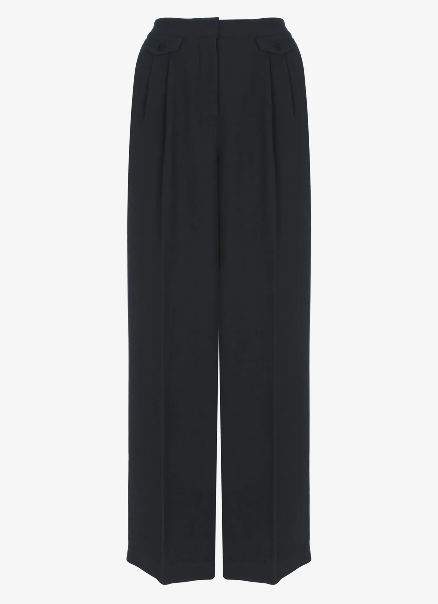 Black Pocket Wide Trousers sold by Mint Velvet product image thumbnail 4