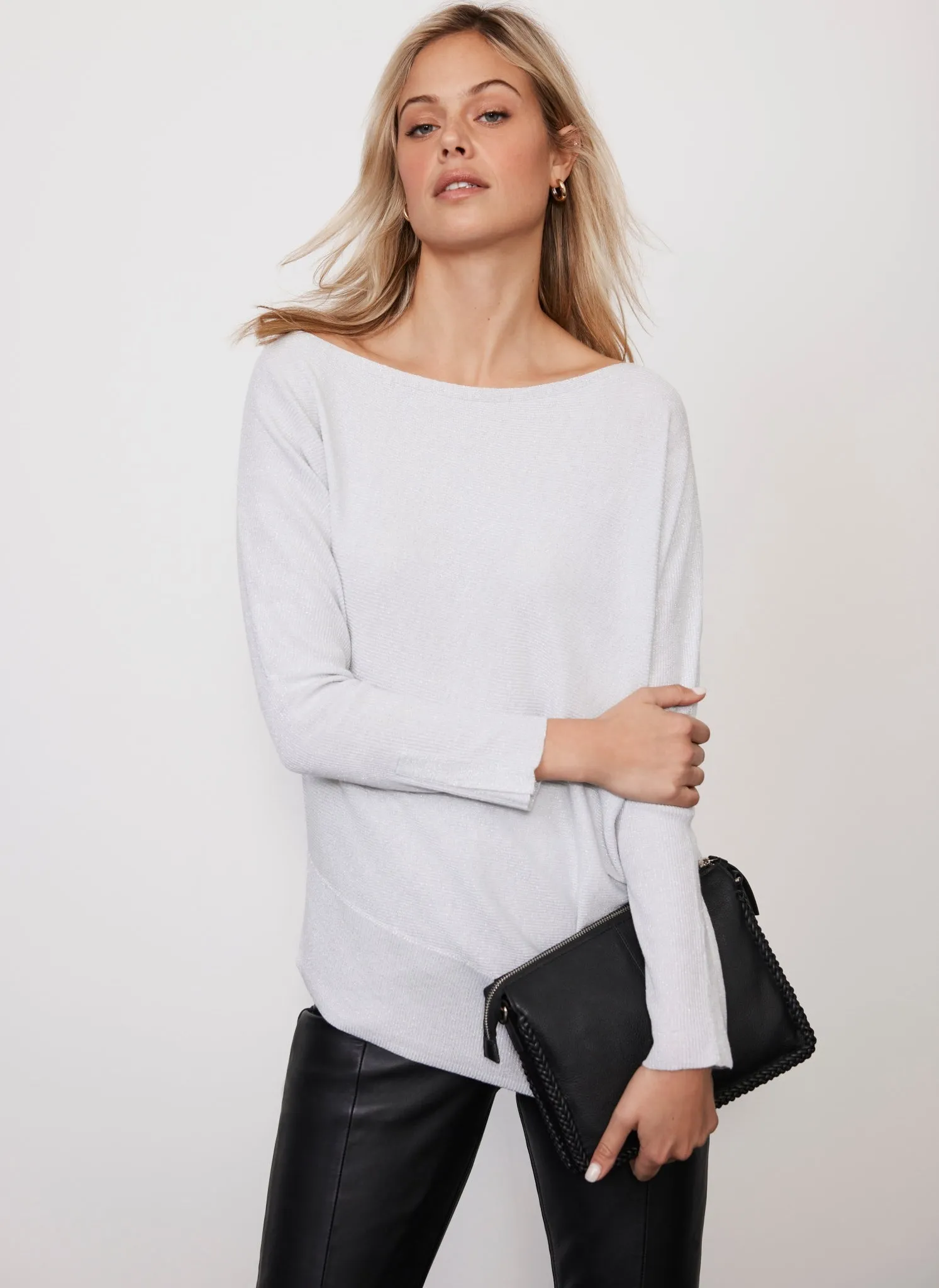 Silver Batwing Jumper sold by Mint Velvet product image thumbnail 2