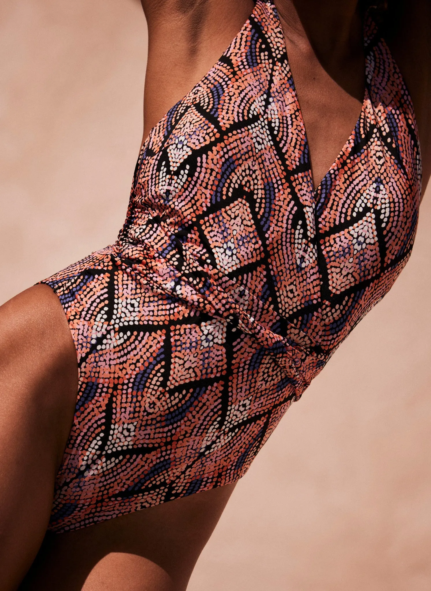 Black Printed Swimsuit sold by Mint Velvet product image thumbnail 2