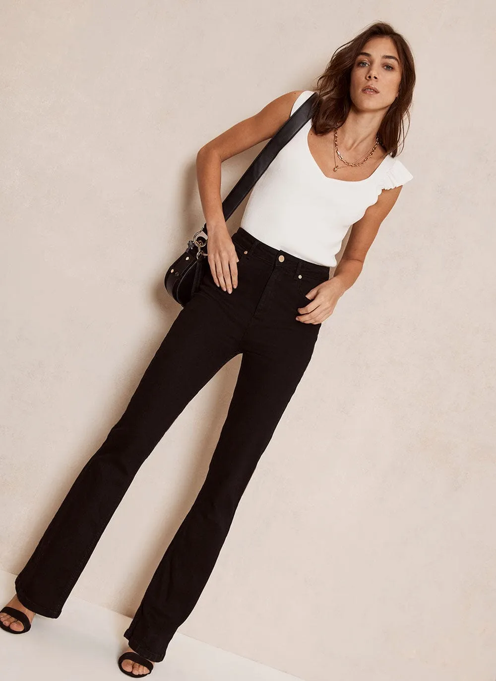 Idaho Black Bootcut Jeans sold by Mint Velvet product image thumbnail 4