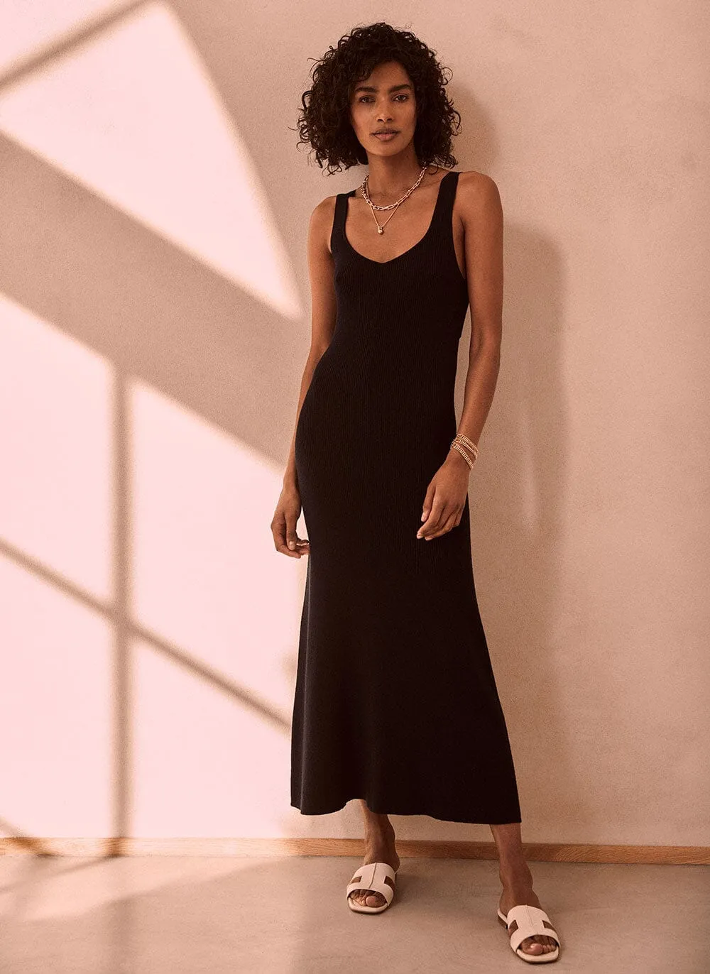 Navy Twist Back Midi Dress sold by Mint Velvet product image thumbnail 3